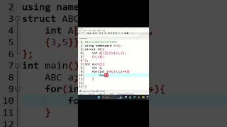 C++ 2D Array in Struct || Easy Example for Beginners