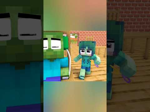 "Monster School: Zombie Boy in Orange Craft" #gaming #Minecraft