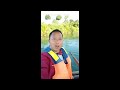 asian man singing row row row your boat