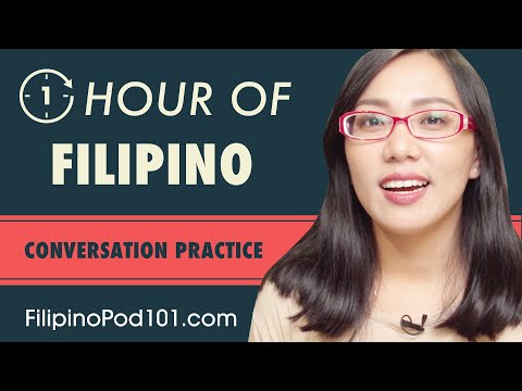 1 Hour of Filipino Conversation Practice - Improve Speaking Skills