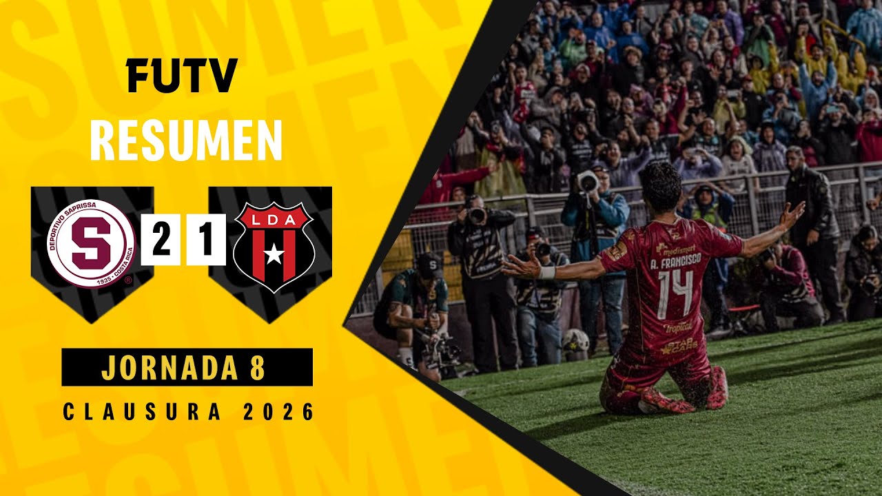 Deportivo Saprissa vs LD Alajuelense Highlights