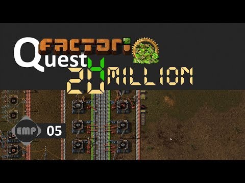 Factorio | Quest4 20 Million Ep. 05 - The Mini-Mall! | Mass Production 3 Achievement