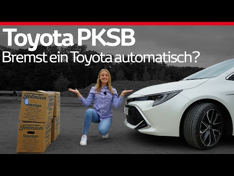 Toyota PKSB - Funktioniert die Einpark-Notbremse? | Test/Tutorial/HowTo