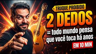 O “TRUQUE da bolinha” proibido + 2 dedos: O ataque que DESTRAVA seu violão em 10 min