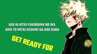 Boku no Hero Academia ED 4 KARAOKE | Update - miwa 「Instrumental/Lyrics」