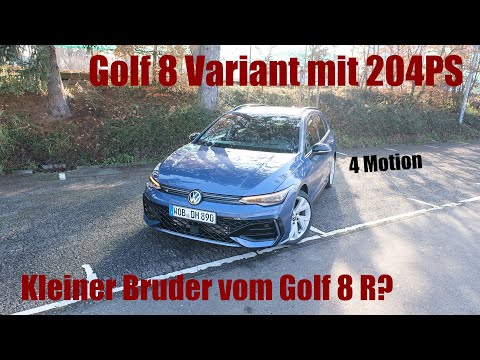 2026 VW Golf 8 Variant 2.0TSI (204PS) - Auto Test  // exterior, interior, features