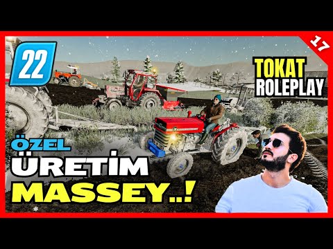 TR DE TEK MASSEY FERGUSON 135'LİK İLE NADAS SÜRÜMÜ | FS22 GERÇEK HAYAT | MEDRP TOKAT 17.BÖLÜM