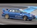 INSANE DRIVING Subaru Impreza WRX STi GC8 on Track! - LOUD Turbo Sound ft. External Wastegate!