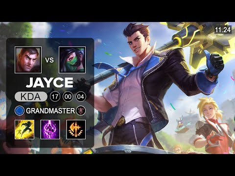 Jayce Top vs Akali - EUW Grandmaster - PreSeason 12 Patch 11.24