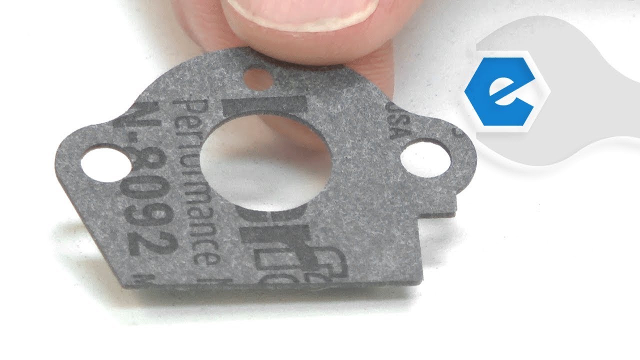 Replacing your Homelite Trimmer CARBURETOR GASKET