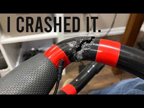 Saving broken carbon road bike featuring Diamondback Podium 7