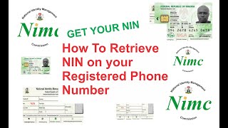 How To Retrieve or Get Your National Identity Card (NIN/NIMC)  Number
