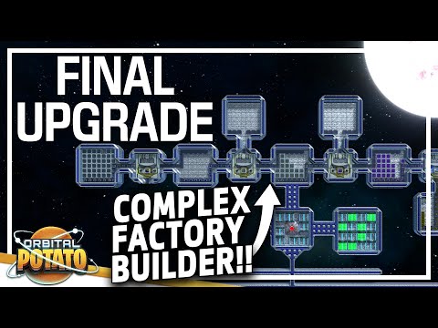 SUPER COMPLEX Space Factory Automation Game!! - Final Upgrade - Base Building Management Game!