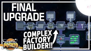 SUPER COMPLEX Space Factory Automation Game!! - Final Upgrade - Base Building Management Game!