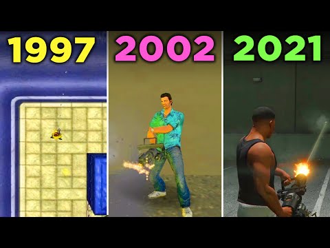 Evolution of All Weapons in Grand Theft Auto (1997-2021)