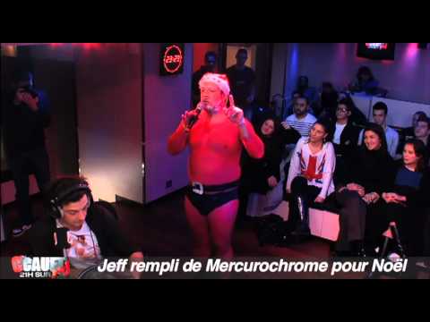 Jeff rempli de Mercurochrome pour Noël - C'Cauet sur NRJ