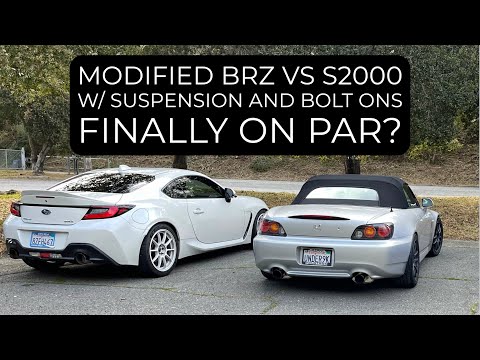 Modified 2022 Subaru BRZ Review - Better than Modified 2006 AP2 S2000?