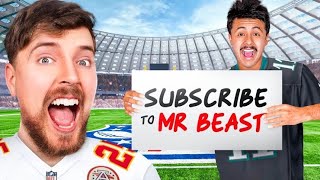 Giving MrBeast Super Bowl Ad For FREE
