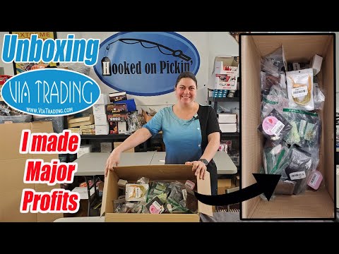 Unboxing the 2nd half of the Jewelry box from Via Trading - What were the massive profits? Reselling