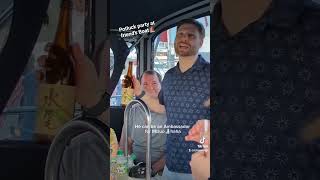 #Potluck party at friend's boat⛵ #BoatParty #FrankSteak #Tortilla  #日本酒 #水尾 #ポットラック #bremerton  🍶✨