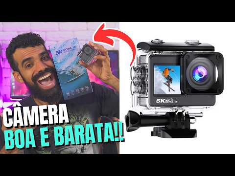 AUSEK 5K ACTION CAMERA - CAN'T AFFORD A GOPRO? Watch this video!