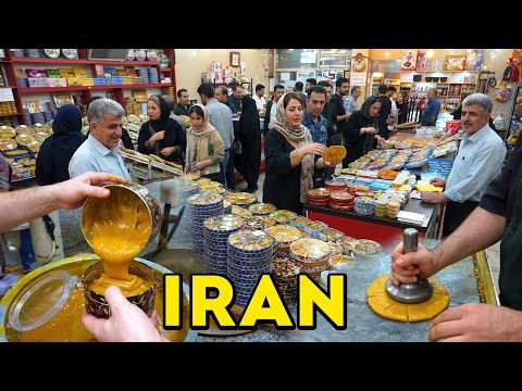 Making Traditional Sohan for 100 Years | Persian Saffron Toffee