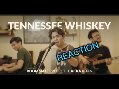 CAKRA KHAN -TENNESSE WHISKEY REACTION #music #singer #reactionvideo #cakrakhan