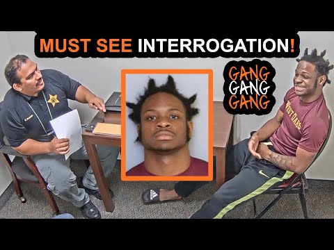 The TRAGIC Interrogation of a Football Star - Gang Related - RIP - KlLLED after this video! CC AFNF