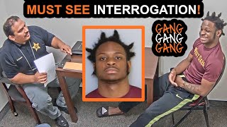 The TRAGIC Interrogation of a Football Star - Gang Related - RIP - KlLLED after this video! CC video