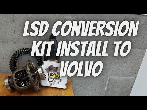 LSD conversion kit install | Volvo 145 |