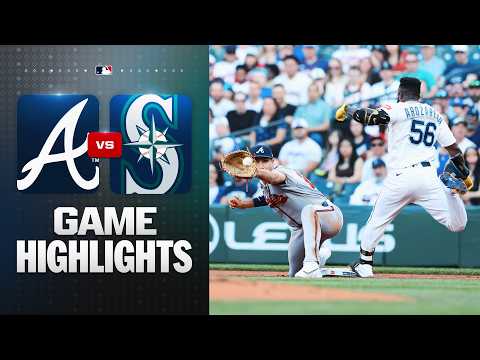 시애틀 VS 애틀랜타 5:4 MLB 스포츠하이라이트