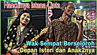 Download lagu 🎤 Wak Terkejut,Bassist Wanita..!! Lain Semangat Wak,Sampai Lupa Lirik.. // Hancurnya Istana Cinta.. mp3