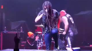 Nonpoint performing Wheel Against Will at Aura Portland Maine Nov 7th 2018