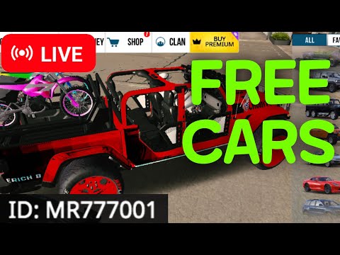 FREE CARS ! LIVE ! CPM Car Parking Multiplayer Livestream