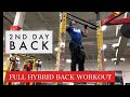 FULL BACK WORKOUT | HYBRID BACK TRAINING | CALISTHENICS X WEIGHTS | DAY 1 PULL WORKOUT