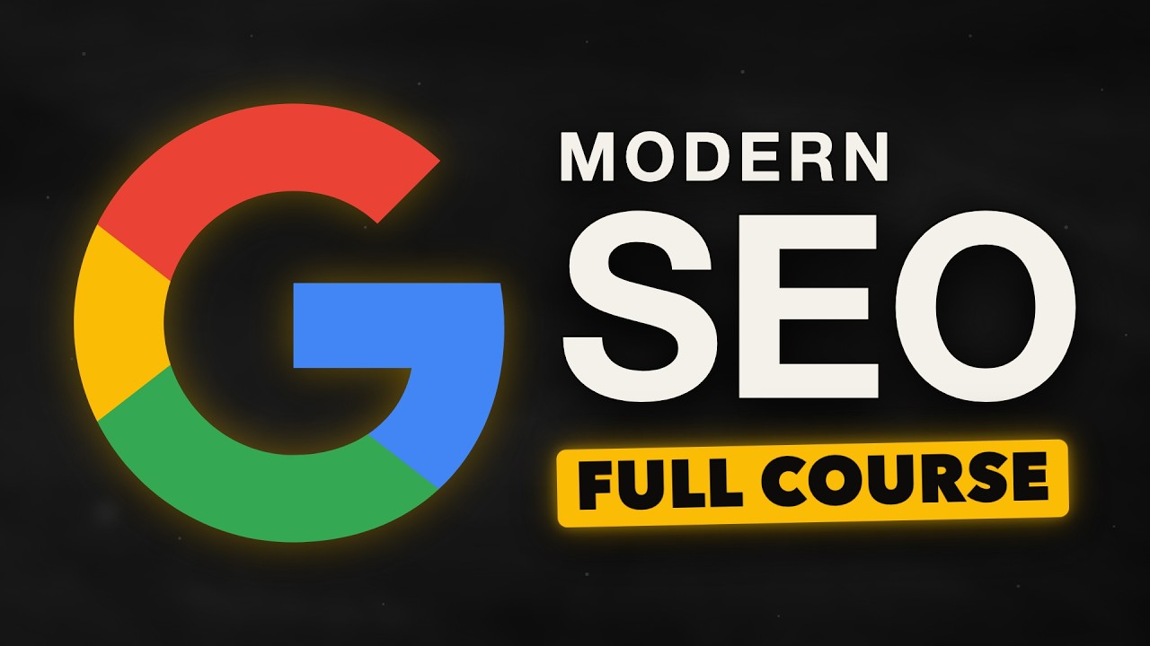 SEO Crash Course - Rank in Google and AI Search (1 HOUR!)