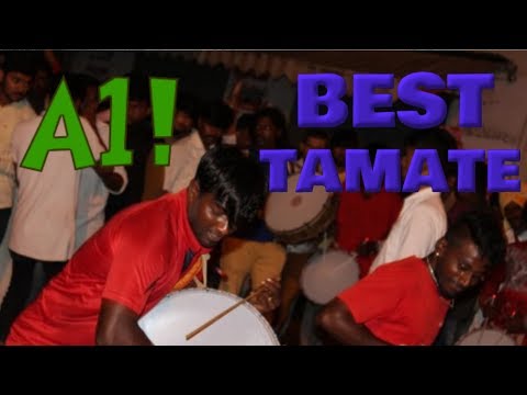 A1! AMAZING Tamate Beats at Hulimavu | Sri Vidya Vinayaka Utsava 2017 | Kolar Ramu