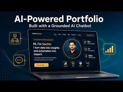 Interactive AI Portfolio Website