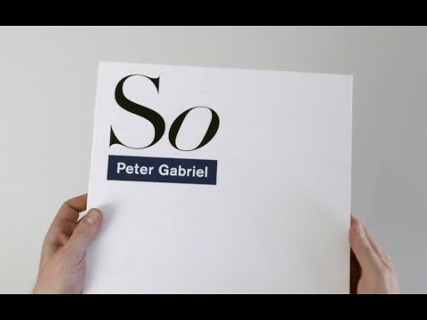 Peter Gabriel / So 25th anniversary deluxe set unboxed