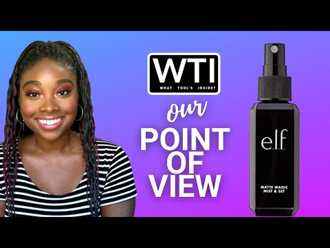 e.l.f Matte Magic Mist & Set Spray - WTI product video review