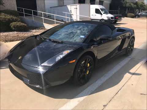 2008 Lamborghini Gallardo  Spyder