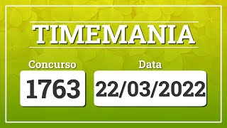 Capa de TIMEMANIA 1763