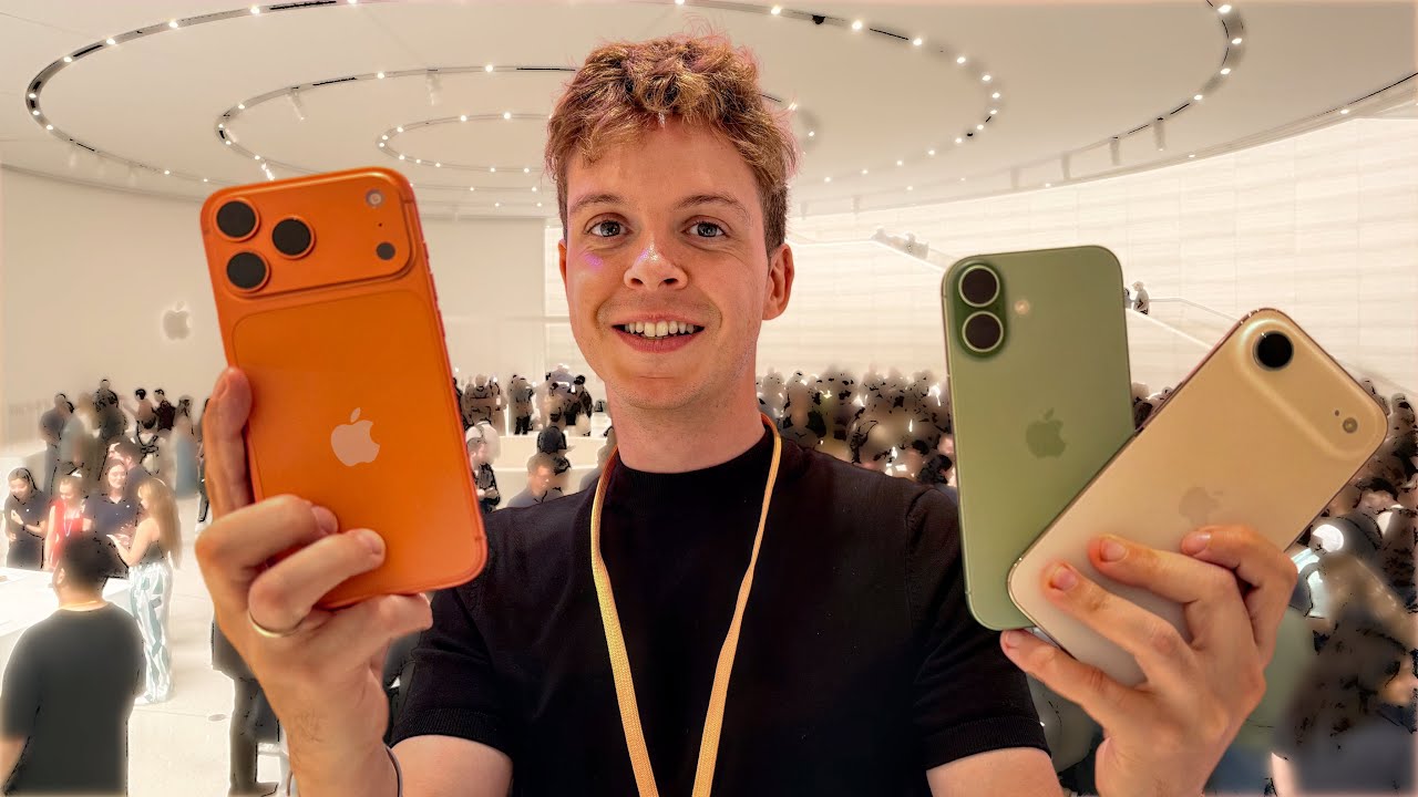 Probando el iPhone 17 Pro y nuevo iPhone Air!!!