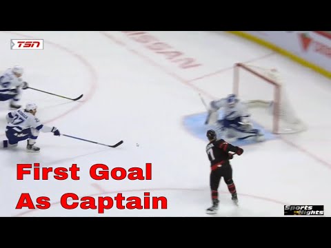 Brady Tkachuk takes a saucer pass from Batherson to get his first goal as Captain 11-06-2021