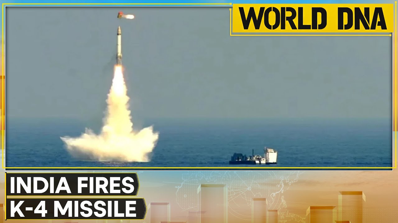 India Conducts Nuclear Missile Test: K-4 Roars from Sea to Sky | WION World DNA