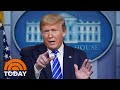 Trump Suggests Light And Disinfectant Treatments For Coronavirus | TODAY Trump Suggests Light And Disinfectant Treatments For Coronavirus | TODAY