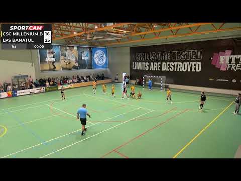 CSC Millenium Giarmata B - LPS Banatul 18 octombrie 2025 repriza 2 handbal junioare 3