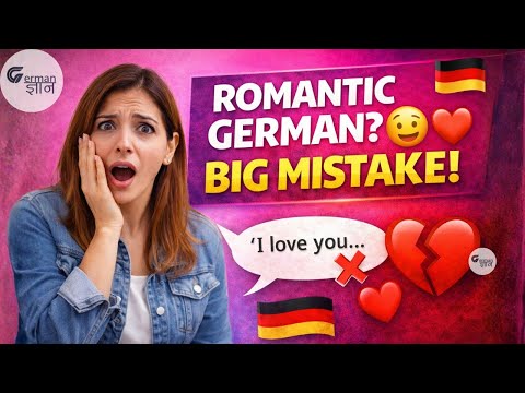Romantic Mistakes Indians Make While Speaking German 😅❤️ | @GermanGyan