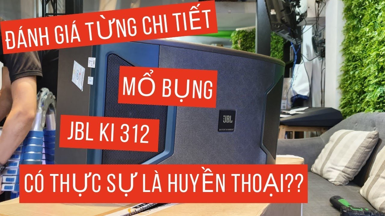 video Loa karaoke JBL KI 312 chính hãng 0