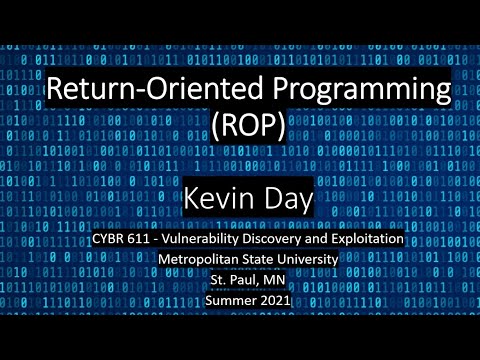 Return-Oriented Programming (ROP)